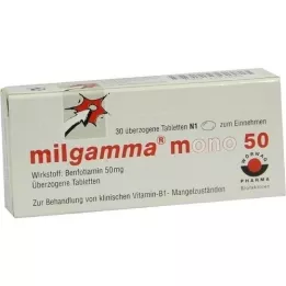 MILGAMMA mono 50 obalené tablety, 30 ks