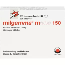 MILGAMMA mono 150 obalených tabliet, 100 ks