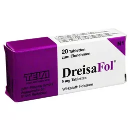 DREISAFOL Tablety, 20 ks