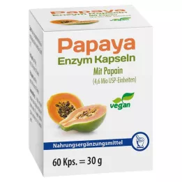 PAPAYA ENZYM Kapsuly, 60 ks