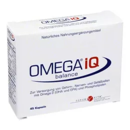 OMEGA IQ kapsuly, 45 ks