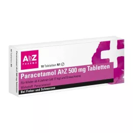 PARACETAMOL AbZ 500 mg tablety, 10 ks