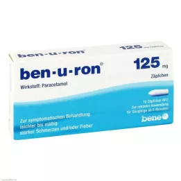 BEN-U-RON 125 mg čapíky, 10 ks