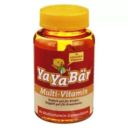 YAYABÄR Detské vitamínové ovocné gumičky, 60 ks