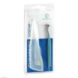 CURAPROX CPS 457 Pocket Set 1 držiak+4 kefy, 1 ks