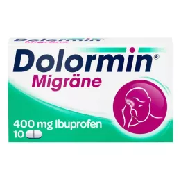 DOLORMIN Filmom obalené tablety na migrénu, 10 ks