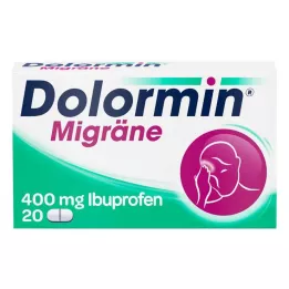 DOLORMIN Filmom obalené tablety na migrénu, 20 ks