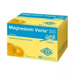 MAGNESIUM VERLA 300 pomarančových granúl, 50 ks