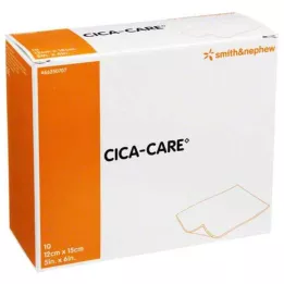 CICA CARE 12x15 cm tenká silikónová gélová platňa na ošetrenie jaziev, 10 kusov