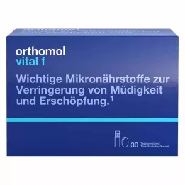 ORTHOMOL Kombinované balenie fľaše/kapsuly Vital F, 30 ks