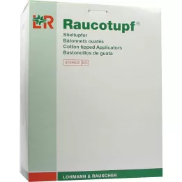 RAUCOTUPF Tampón 1 ks veľká bavlnená hlava, 50X2 ks