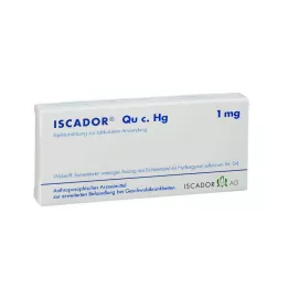 ISCADOR Qu c.Hg 1 mg injekčný roztok, 7X1 ml