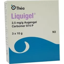 LIQUIGEL Očný gél, 3x10 g