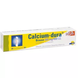 CALCIUM DURA Vit D3 šumivý 600 mg/400 I.U., 20 ks