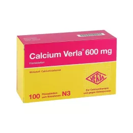 CALCIUM VERLA 600 mg filmom obalené tablety, 100 ks