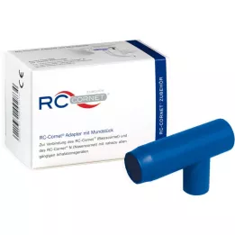 RC Kornetový adaptér s náustkom pre inhalátory, 1 kus