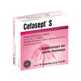 CEFASEPT S Injekčný roztok, 10 ks