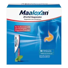 MAALOXAN 25 mVal suspenzia, 50 x 10 ml