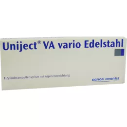 UNIJECT VA vario striekačka z nehrdzavejúcej ocele, 1 kus