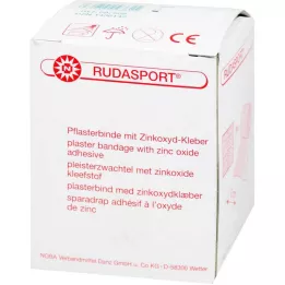 RUDASPORT Sadrový obväz 8 cmx2,5 m, 1 kus