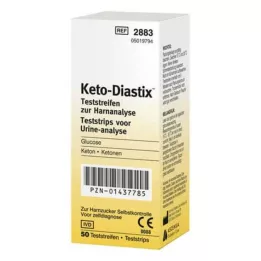 KETO DIASTIX Testovacie prúžky, 50 ks