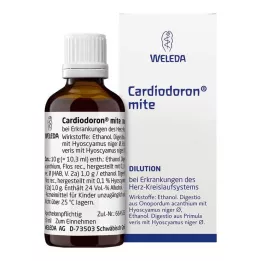 CARDIODORON MITE Riedenie, 50 ml