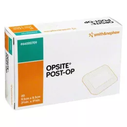 OPSITE Stĺpik-OP 8,5 x 9,5 cm obväz jednotlivo sterilný, 20 x 1 ks