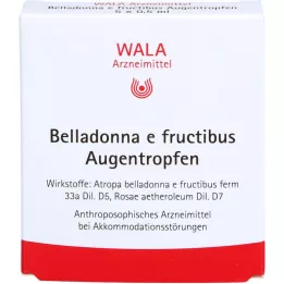 BELLADONNA E FRUCTIBUS Očné kvapky, 5X0,5 ml