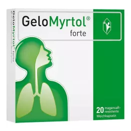 GELOMYRTOL forte gastrorezistentné mäkké kapsuly, 20 ks