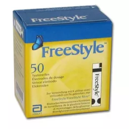 FREESTYLE Testovacie prúžky, 50 ks