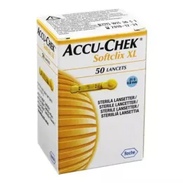 ACCU-CHEK Softclix Lancet XL, 50 ks