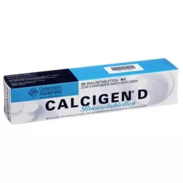 CALCIGEN D 600 mg/400 I.E. šumivé tablety, 20 ks