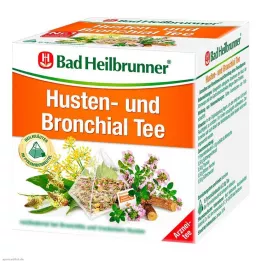 BAD HEILBRUNNER Čaj na kašeľ a priedušky Fbtl., 15 x 2,0 g