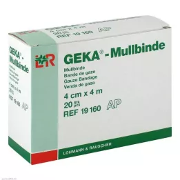 MULLBINDEN GEKA 4 cmx4 m, 20 ks