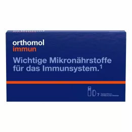 ORTHOMOL Kombinované balenie fľaše na pitie s imunitou/tabletou.