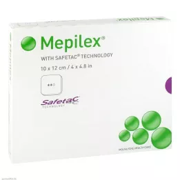 MEPILEX Penový obväz 10x12 cm, 5 ks