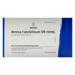 ARNICA/LEVISTICUM D 6 ampulky, 8X1 ml