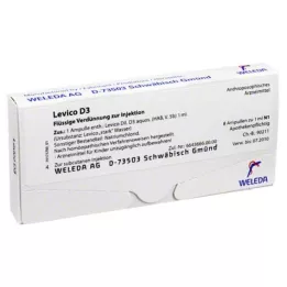 LEVICO D 3 ampulky, 8X1 ml