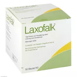 LAXOFALK 10 g prášku na prípravu roztoku na perorálne použitie, 50 ks