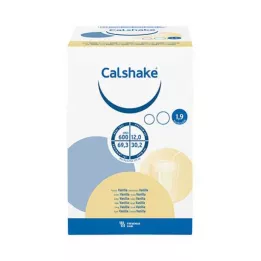 CALSHAKE Vanilkový vrecúškový prášok, 7 x 87 g
