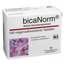 BICANORM gastrorezistentné tablety, 100 ks