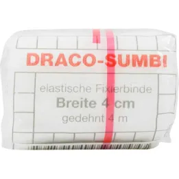 Dracosumbi fixačný obväz 4 cm x 4 m biely, 1 kus