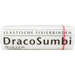 Dracosumbi fixačný obväz 10 cm x 4 m biely, 1 kus