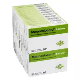 MAGNESIOCARD 2,5 mmol filmom obalené tablety, 20 x 50 ks