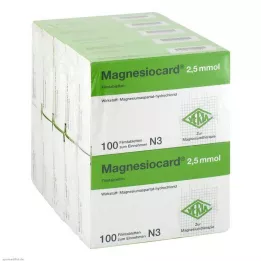 MAGNESIOCARD 2,5 mmol filmom obalené tablety, 10X100 ks
