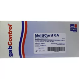 DROGENTEST Multi 6 AMP-BZD-COC-MOP-MTD-THC Test, 1 ks