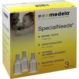 MEDELA Sada náhradných prísaviek Habermann 3, 1 kus