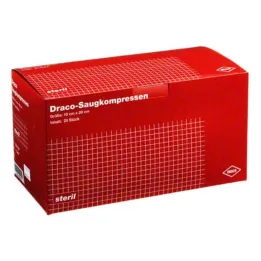 Odsávacie obklady sterilné 10x20c, 25 ks