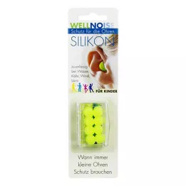 WELLNOISE Zátkové chrániče sluchu na detský blister, 4x2 ks