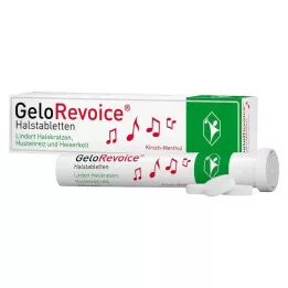 GELOREVOICE Krčné pastilky Cherry-Menthol Lut.-Tab., 20 ks